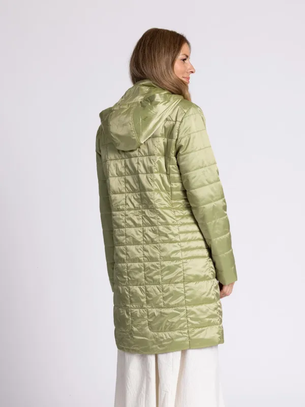 Mantel Rautenstepp Two Tone recycled